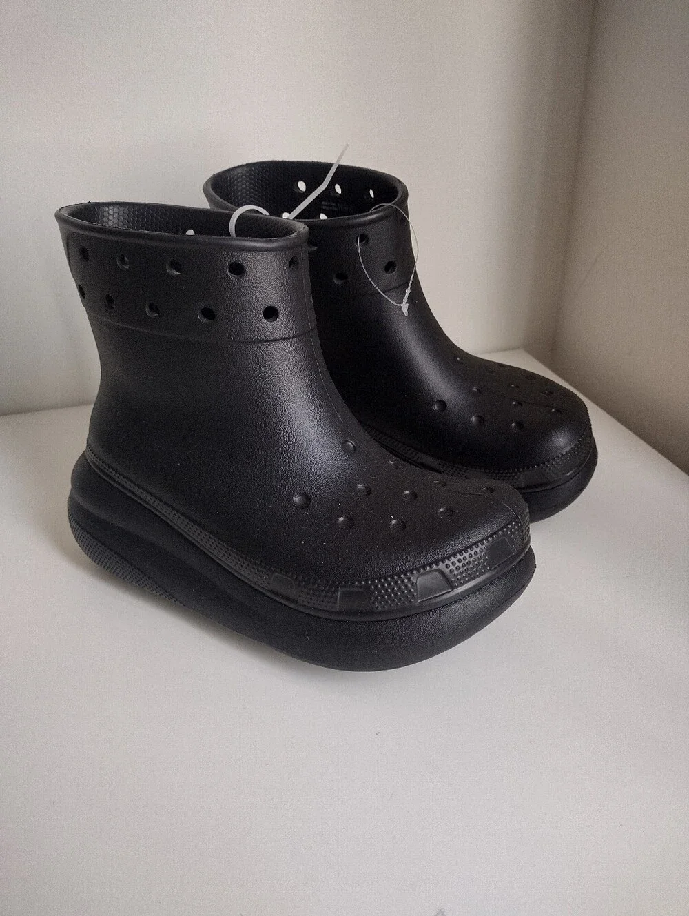 Crocs Unisex-Adult Classic Crush Rain Boots - Picture 1 of 9